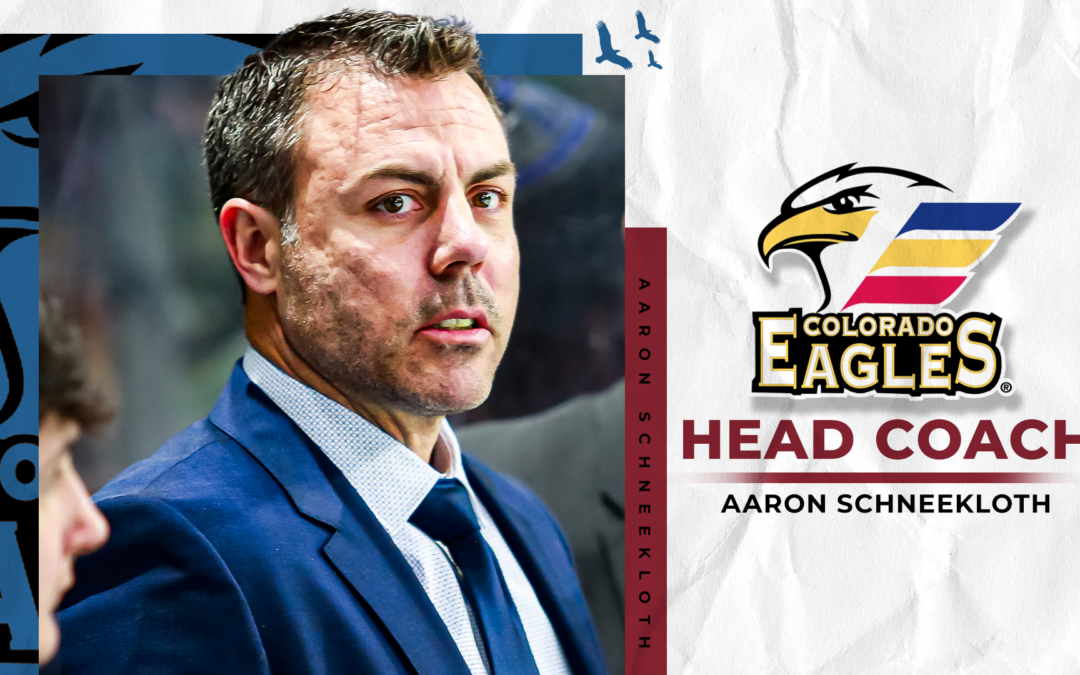 Aaron Schneekloth Named Colorado Eagles Head Coach