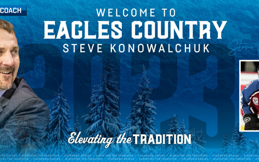 Steve Konowalchuk Named Colorado Eagles Associate Head Coach