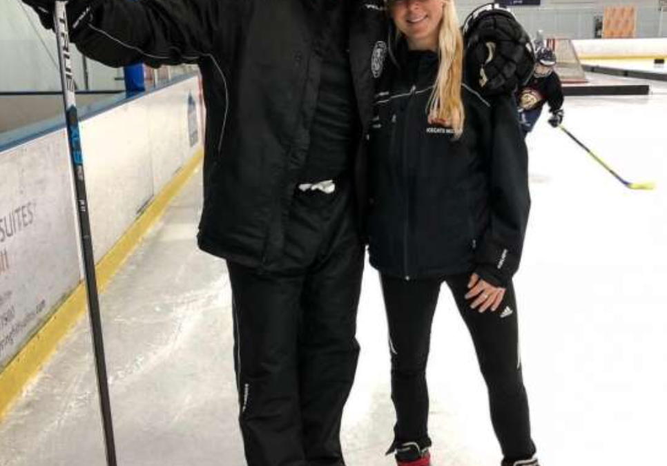 Vernon Hills hockey coach in the Female Coaches Spotlight