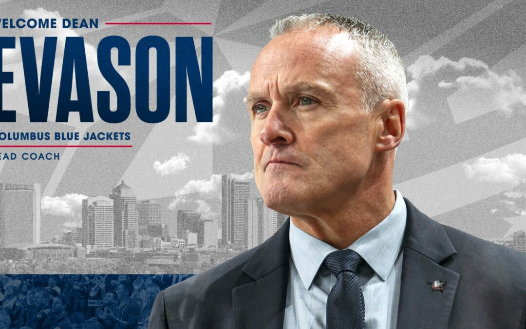 Blue Jackets name Dean Evason Head Coach
