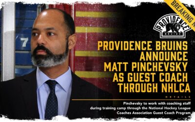 Providence Bruins Announce Matt Pinchevsky as Guest Coach Through NHLCA
