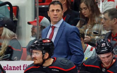 Governor presents Hurricanes’ coach Rod Brind’Amour with North Carolina honour