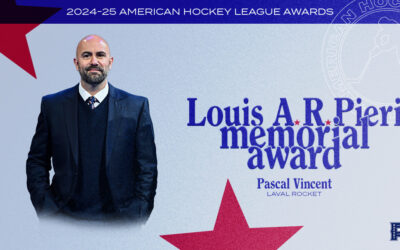 Vincent selected as AHL’s outstanding coach for 2024-25