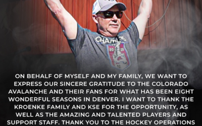 A message from Ray Bennett, Former Assistant Coach of the Colorado Avalanche