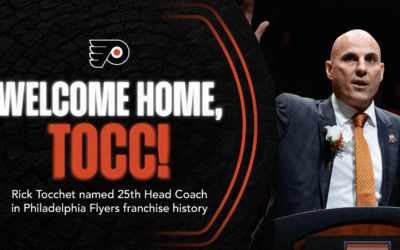 Flyers Name Rick Tocchet Head Coach