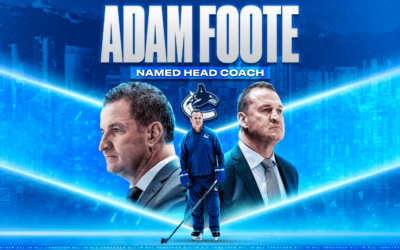 Vancouver Canucks name Adam Foote 22nd head coach in franchise history