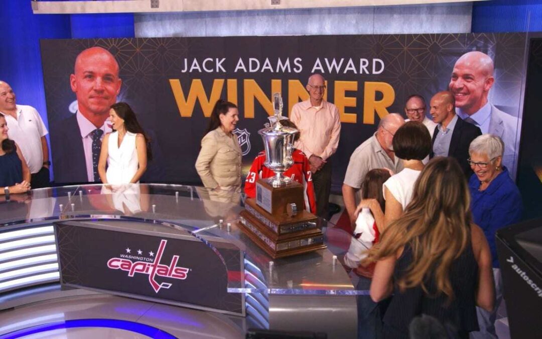 Carbery of Capitals wins Jack Adams Award as top coach