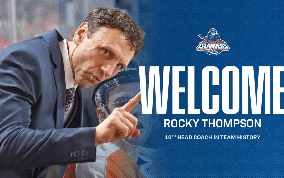 Rocky Thompson Named Bridgeport Islanders Head Coach