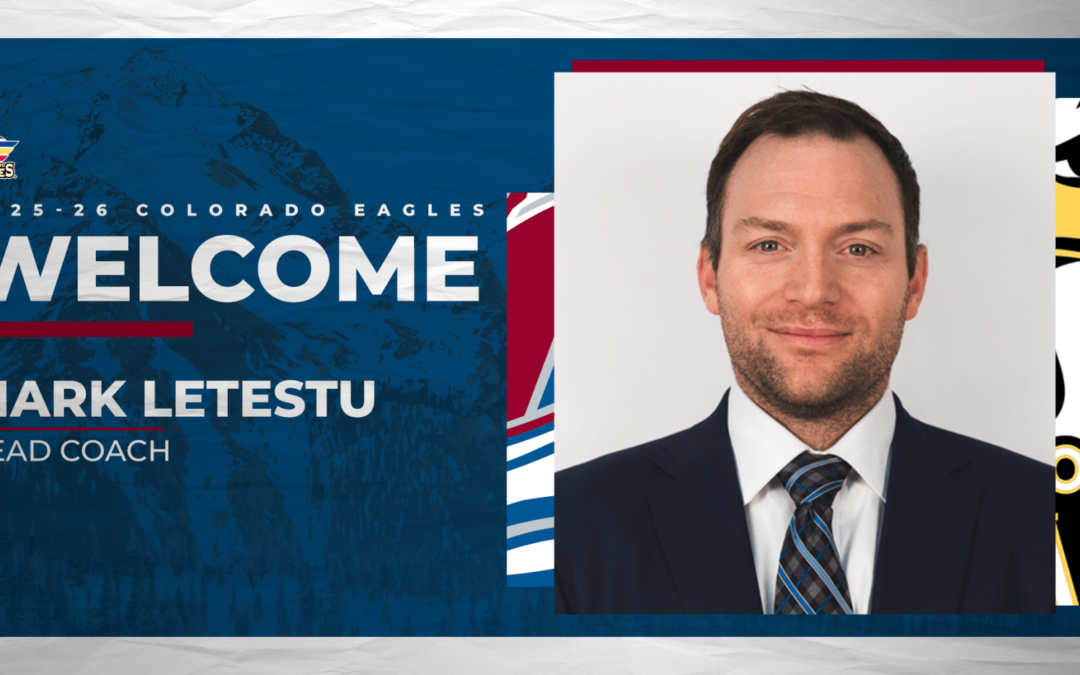 Mark Letestu Named Colorado Eagles Head Coach