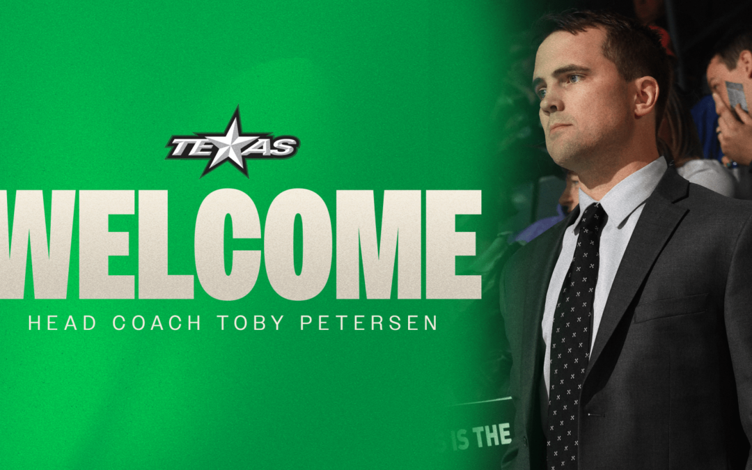 Dallas Stars appoint Toby Petersen as Texas Stars head coach