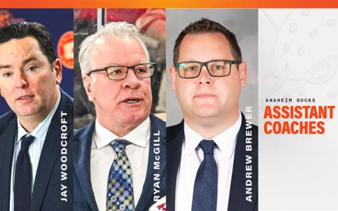 Ducks Name Woodcroft, McGill and Brewer Assistant Coaches