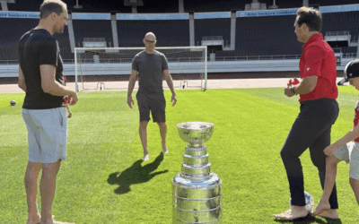 Panthers assistant coach Ruutu brings Stanley Cup to Finland’s Olympic Stadium