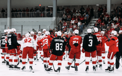 ‘It’s time to go to work’: Red Wings embrace intense, productive Day 1 of 2025 Training Camp