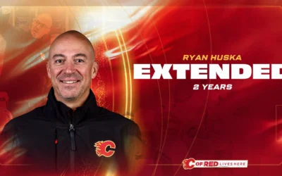 Flames Extend Head Coach Ryan Huska