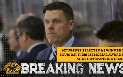 Mougenel selected as winner of Louis A.R. Pieri Memorial Award as AHL’s outstanding coach