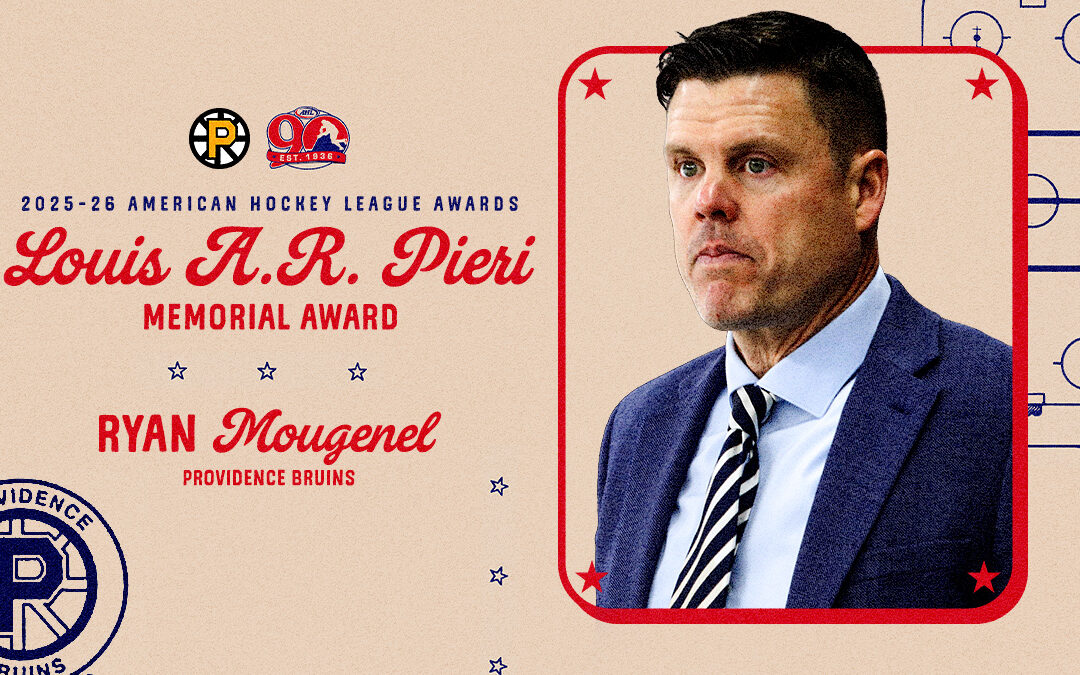 Mougenel voted Pieri Award winner as AHL’s outstanding coach for 2025-26