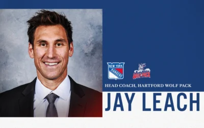Jay Leach Named Head Coach of the AHL’s Hartford Wolf Pack