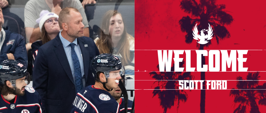Firebirds Name Scott Ford Assistant Coach