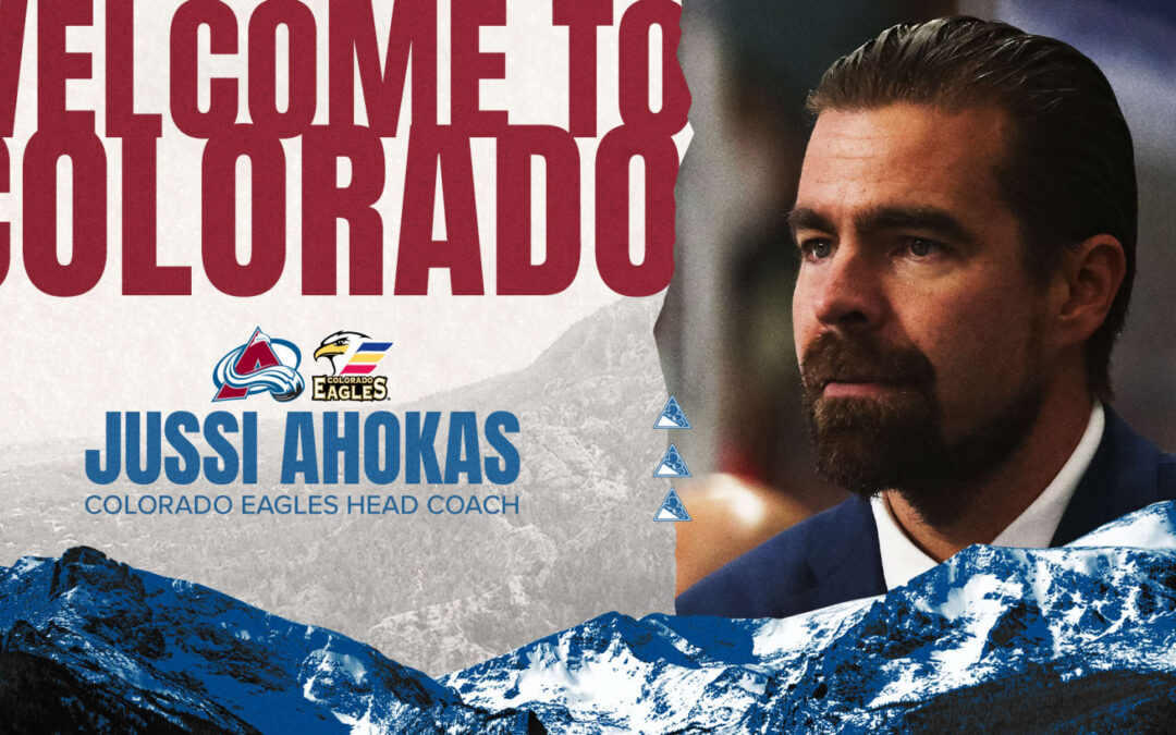 Jussi Ahokas Named Colorado Eagles Head Coach
