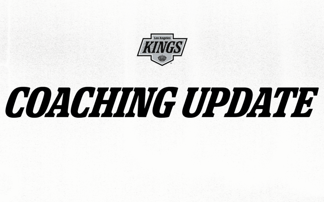 LA Kings Announce Coaching Staff Additions