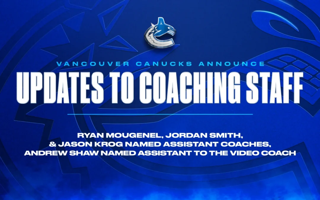Vancouver Canucks announce updates to coaching staff